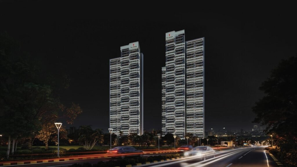 Tonino Lamborghini Residences night seen